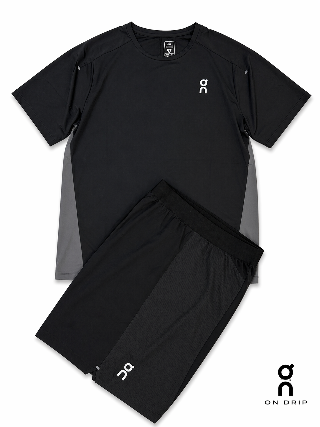 Summer black tracksuit